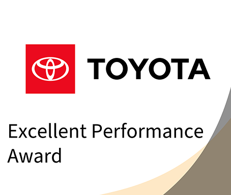 Premio Toyota al rendimiento excelente